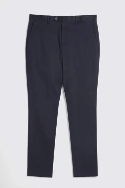 Slim Fit Navy Stretch Chinos