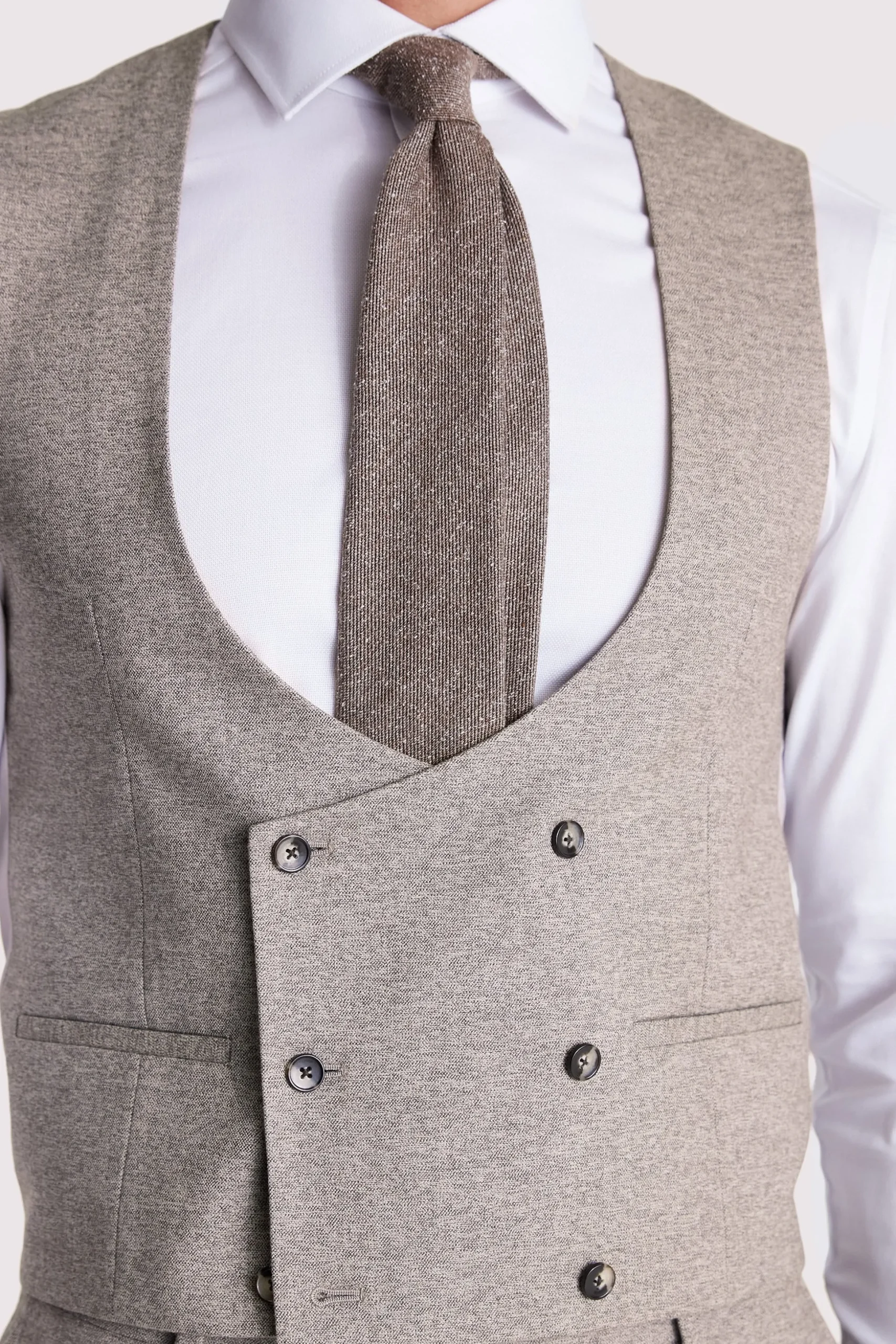 Slim Fit New Neutral Waistcoat