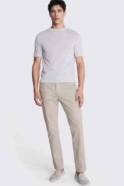 Slim Fit Stone Stretch Chinos