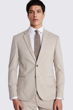 Slim Fit Taupe Suit