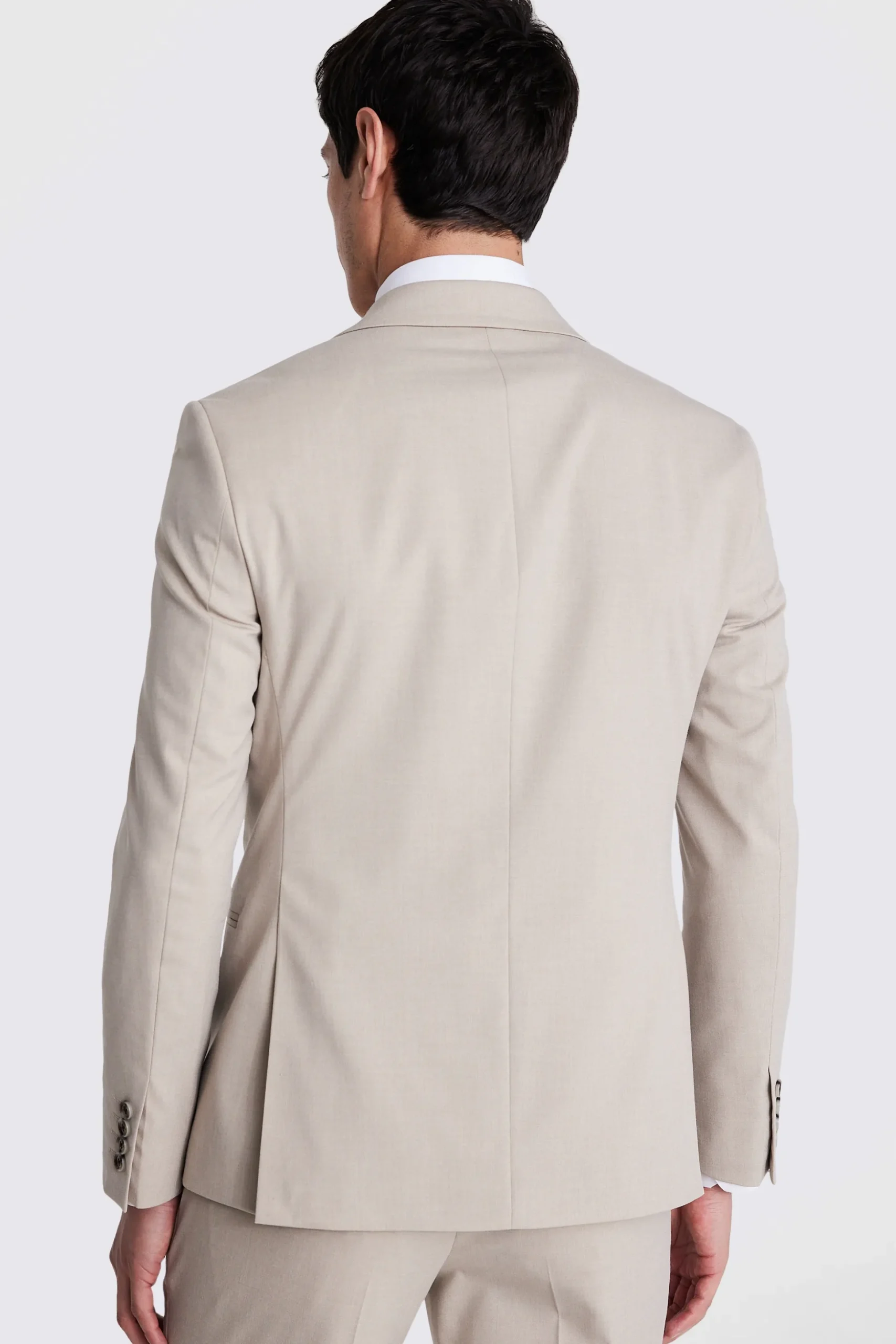 Slim Fit Taupe Suit