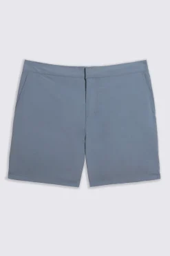 Steel Blue Smart Swim Shorts