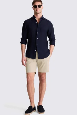 Stone Drawstring Shorts