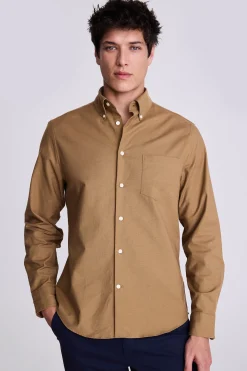 Straw Washed Oxford Shirt