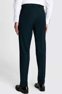 Tailored Bottle Green Performance Trousers