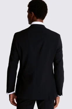 Tailored Fit Black Performance Suit