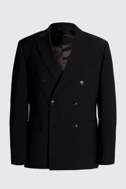 Tailored Fit Black Performance Suit