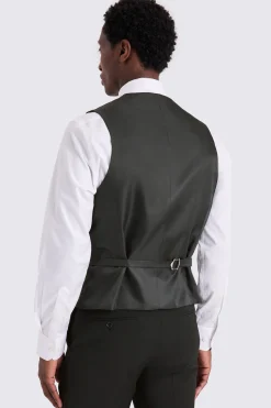 Tailored Fit Black Performance Waistcoat