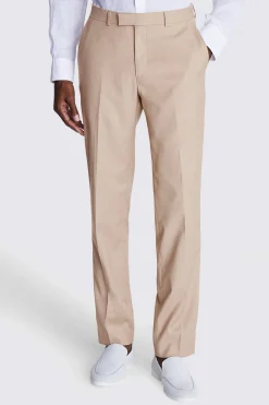 Tailored Fit Blonde Camel Trousers