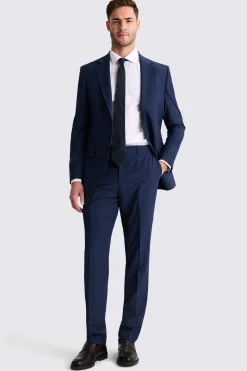 Tailored Fit Blue Performance Suit