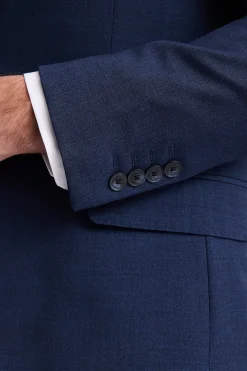 Tailored Fit Blue Performance Suit