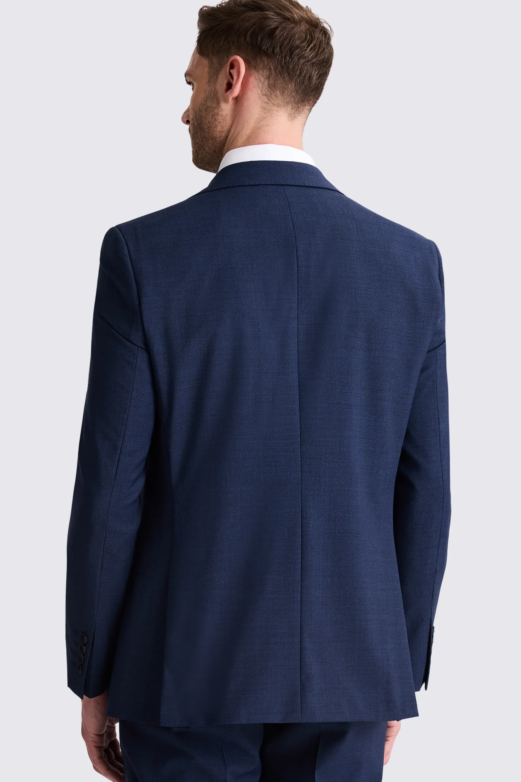 Tailored Fit Blue Performance Suit