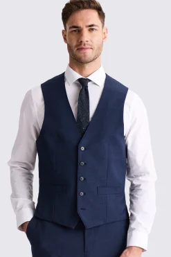 Tailored Fit Blue Performance Suit