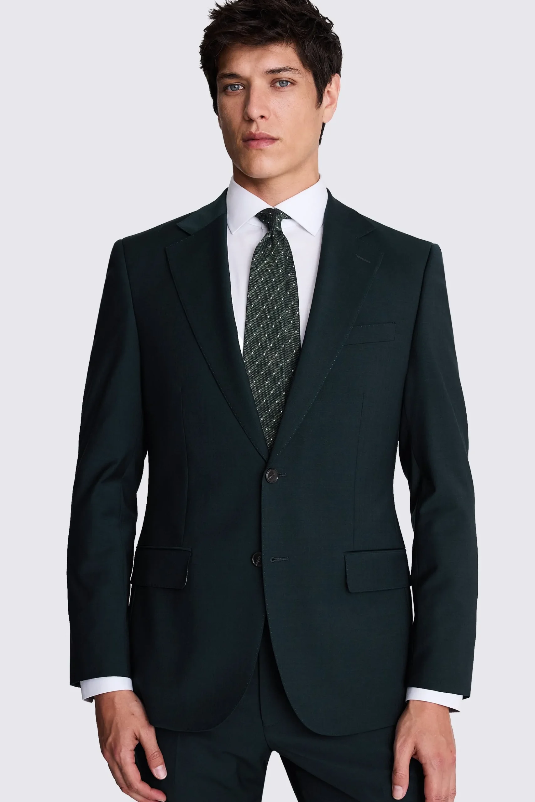 Tailored Fit Bottle Green Performance Suit