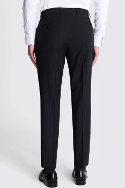 Tailored Fit Charcoal Performance Trousers
