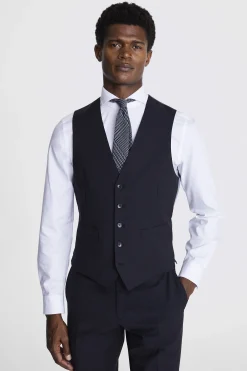 Tailored Fit Charcoal Performance Waistcoat