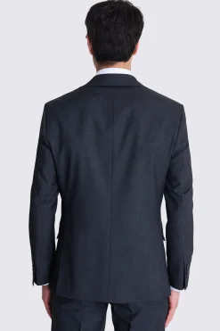 Tailored Fit Charcoal Stretch Suit