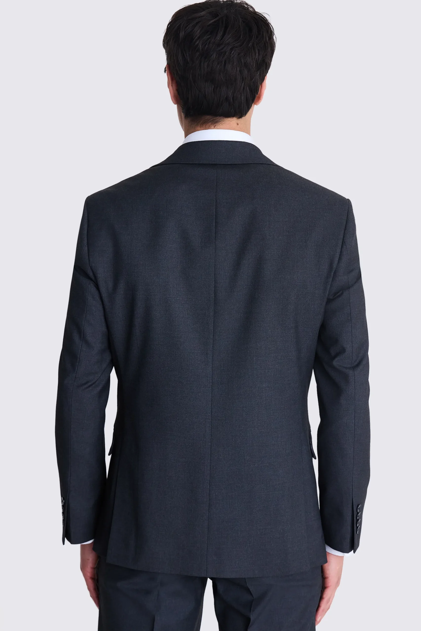 Tailored Fit Charcoal Stretch Suit