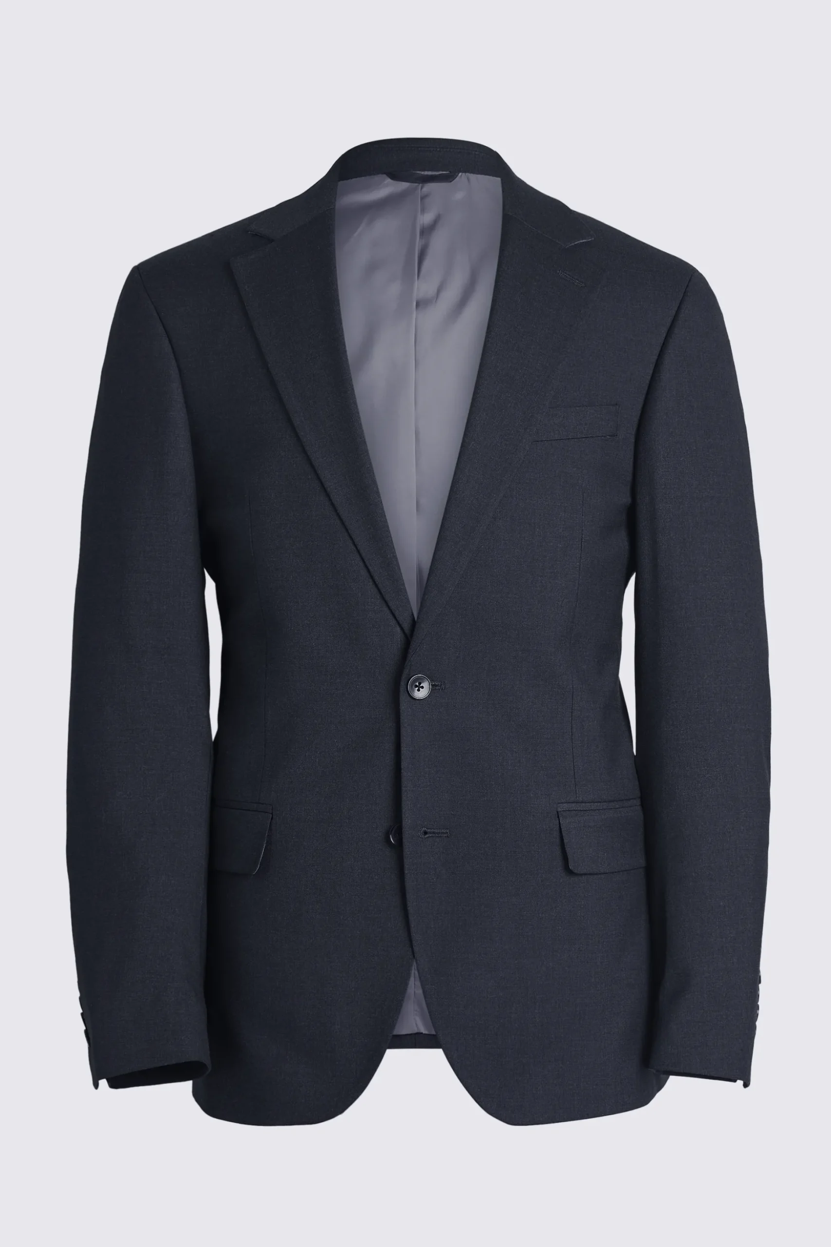 Tailored Fit Charcoal Stretch Suit