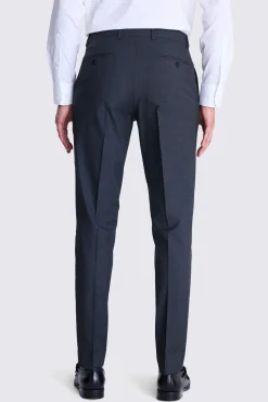 Tailored Fit Charcoal Stretch Trousers