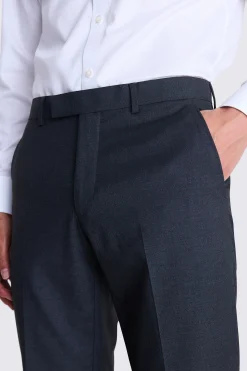 Tailored Fit Charcoal Stretch Trousers