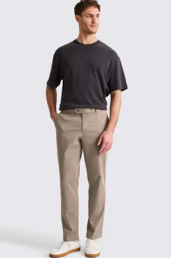 Tailored Fit Dark Taupe Chino