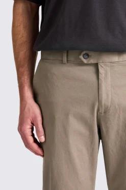 Tailored Fit Dark Taupe Chino