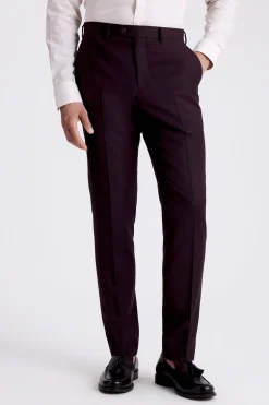 Tailored Fit Grape Performance Trousers