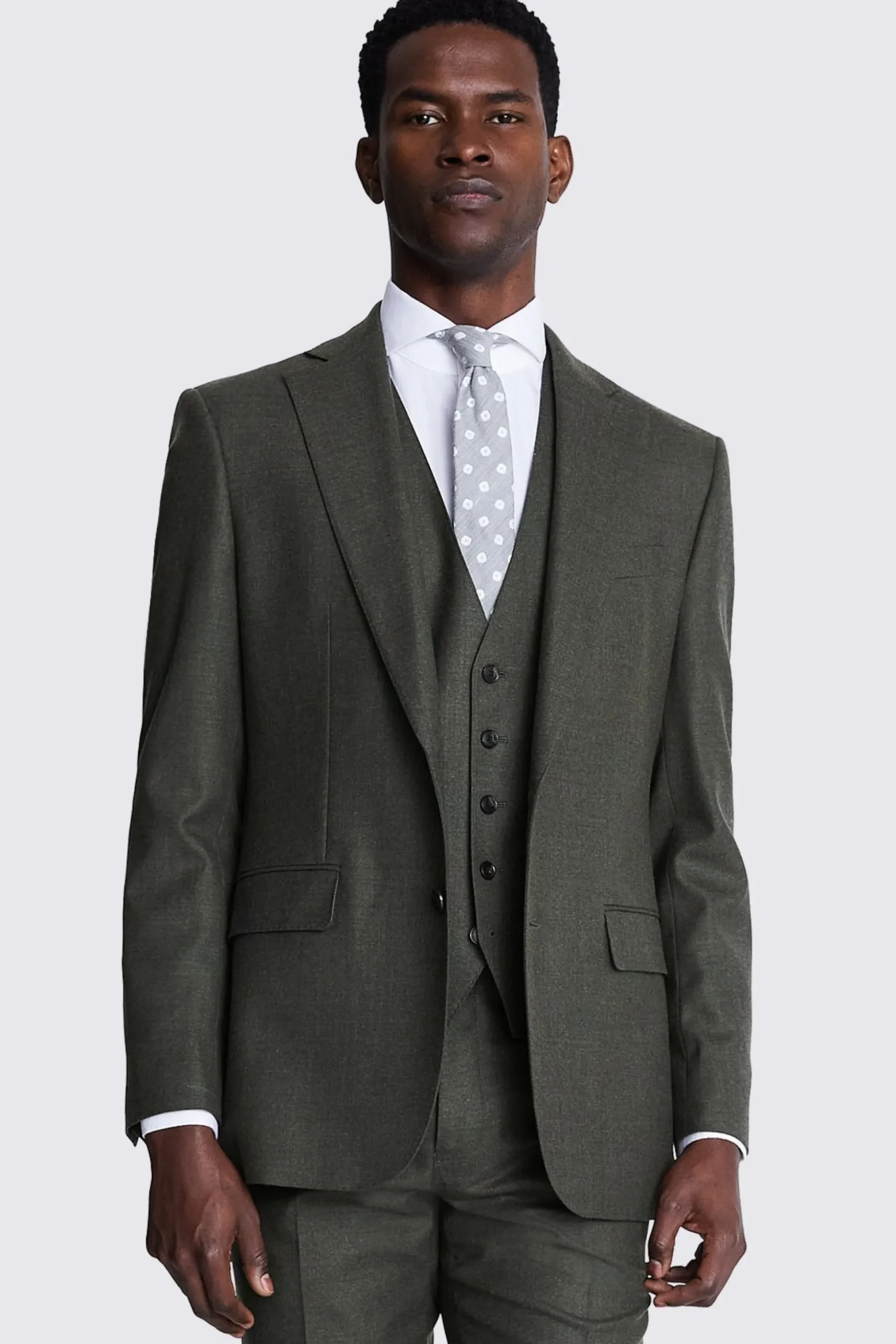 Tailored Fit Green Performance Suit