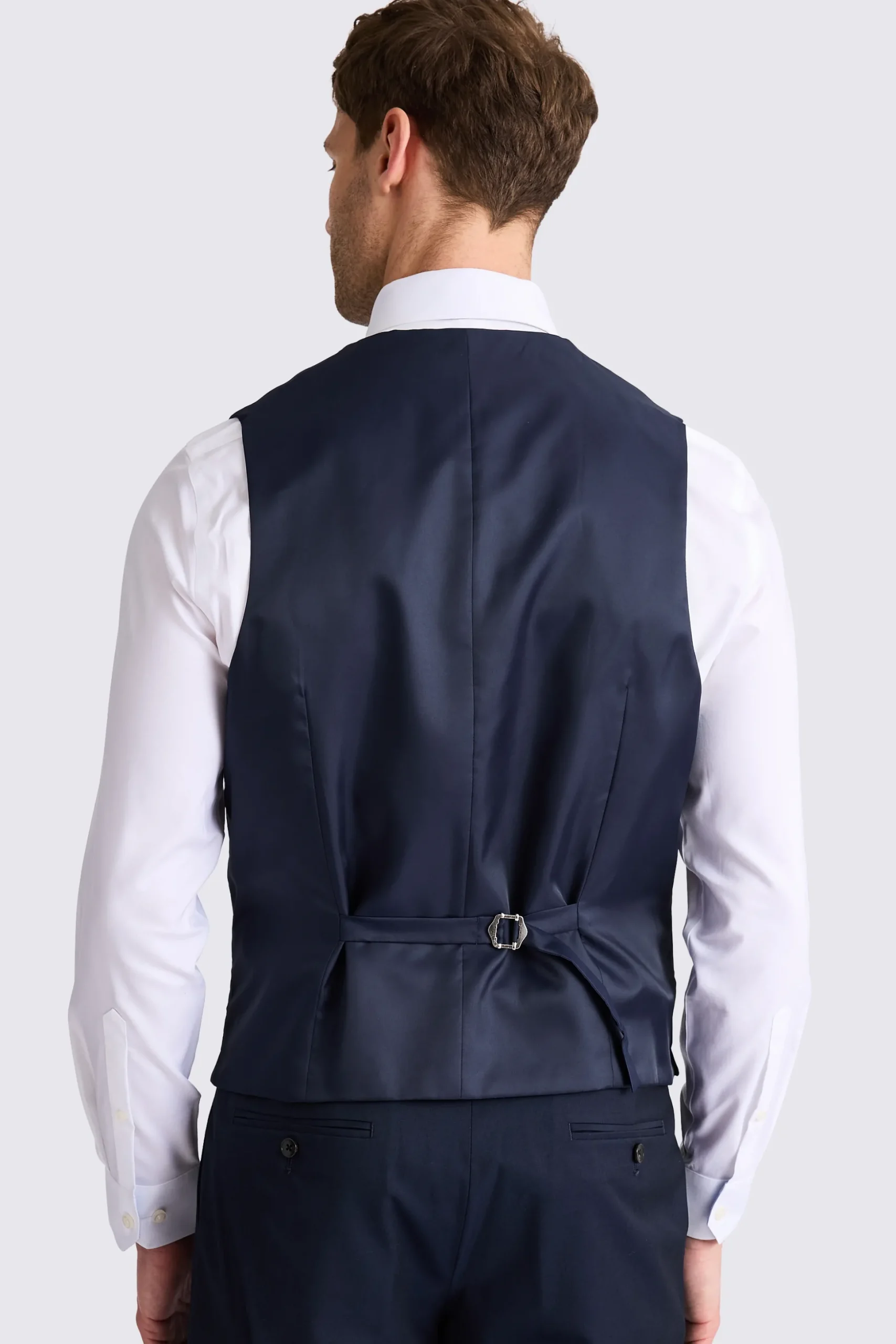 Tailored Fit Ink Stretch Waistcoat