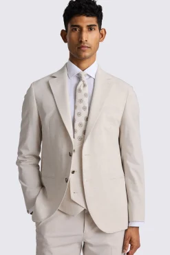 Tailored Fit Light Neutral Suit
