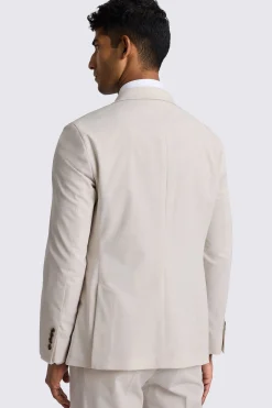 Tailored Fit Light Neutral Suit