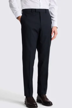 Tailored Fit Navy Performance Trousers