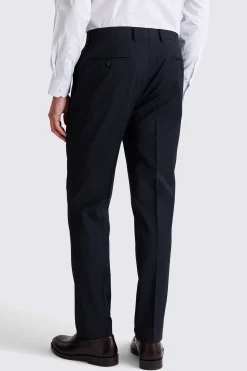Tailored Fit Navy Performance Trousers