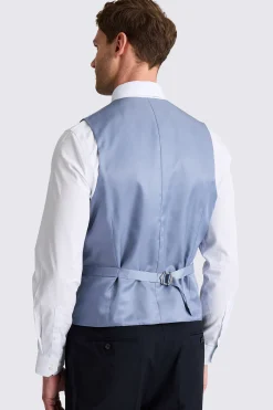 Tailored Fit Navy Performance Waistcoat