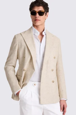 Tailored Fit Oatmeal Jacket