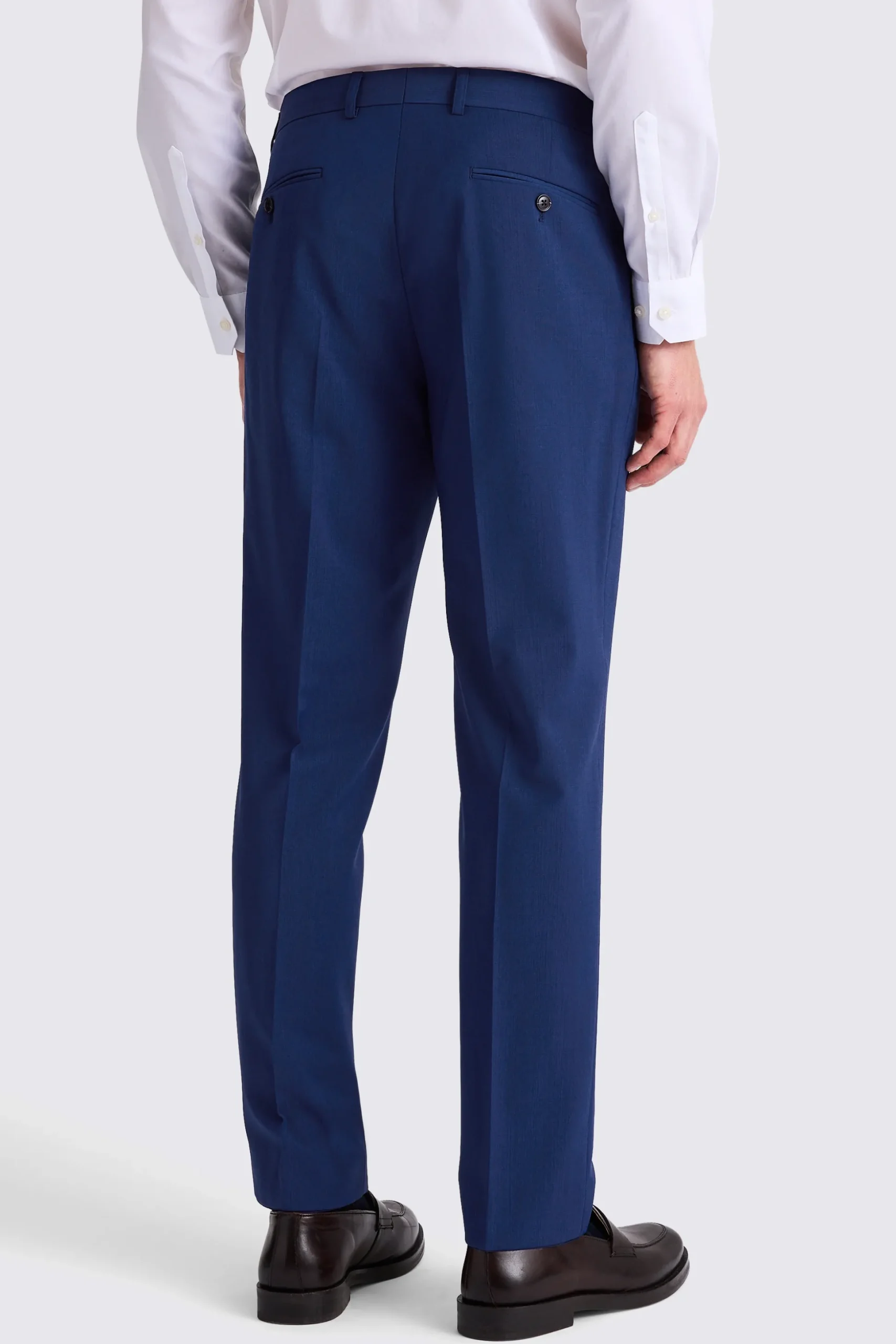 Tailored Fit Royal Blue Performance Trousers