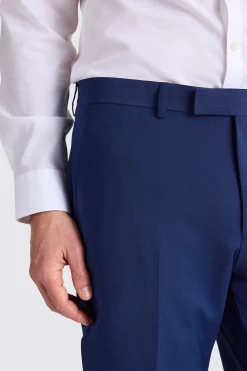 Tailored Fit Royal Blue Performance Trousers