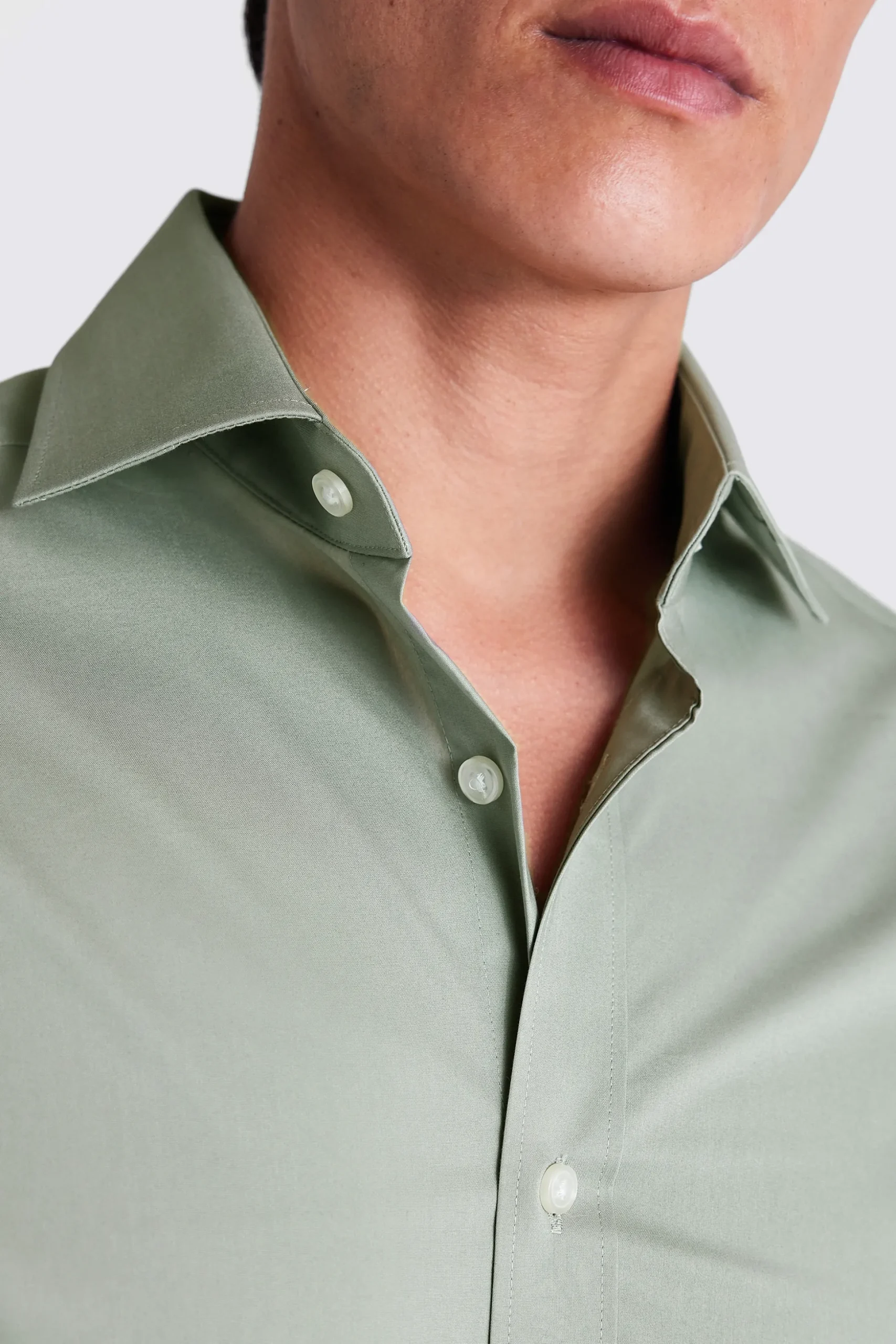Tailored Fit Sage Stretch Shirt