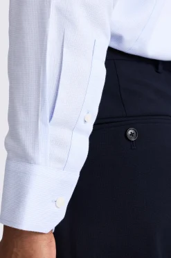 Tailored Fit Sky Dobby Non Iron Shirt