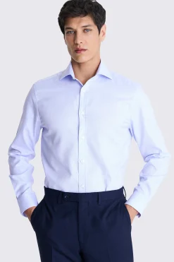 Tailored Fit Sky Dobby Shirt