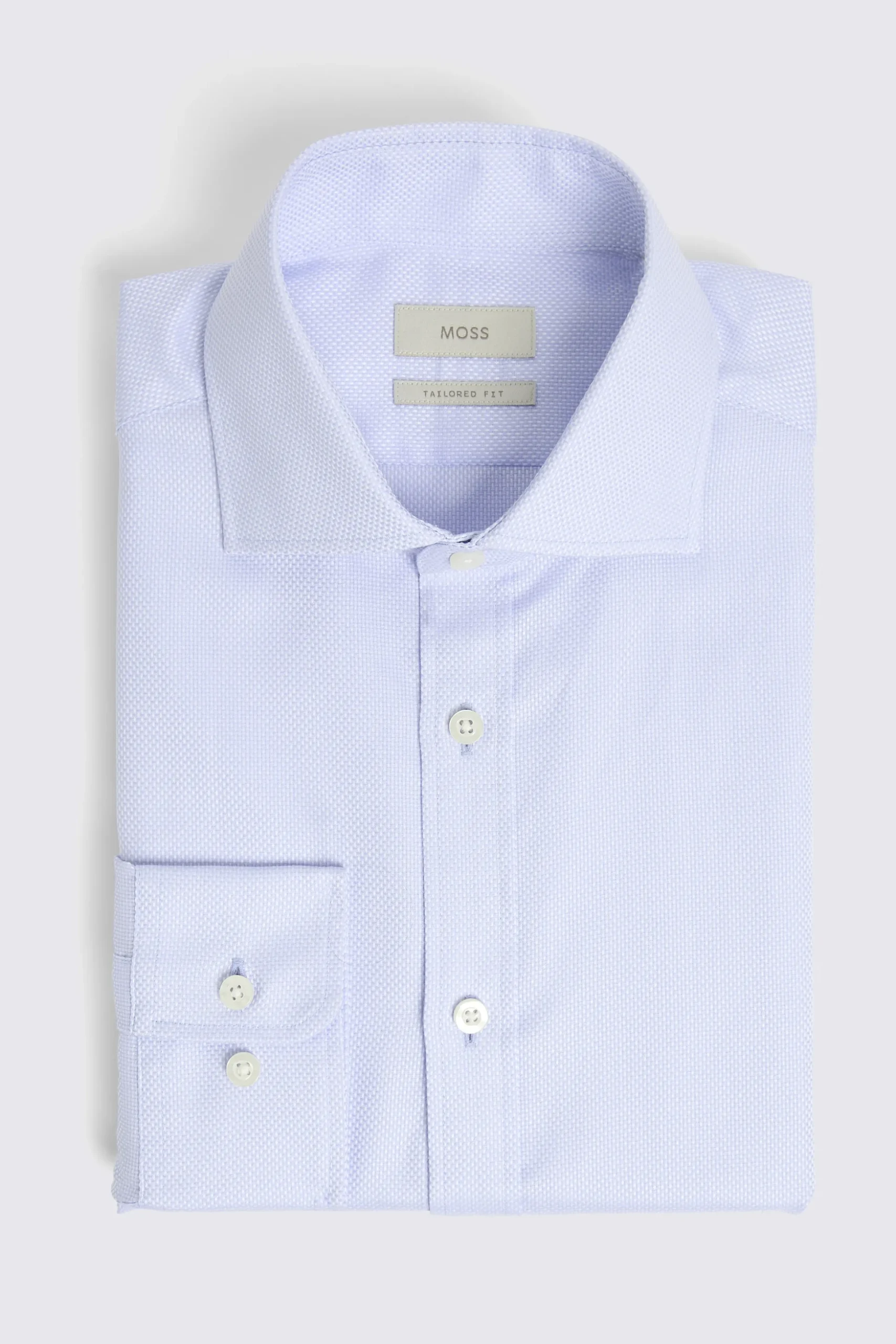 Tailored Fit Sky Dobby Shirt