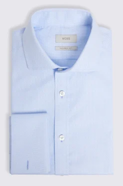 Tailored Fit Sky Dobby Shirt