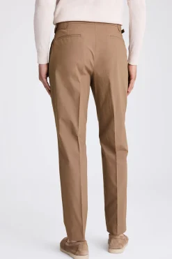 Taupe Pleated Trousers