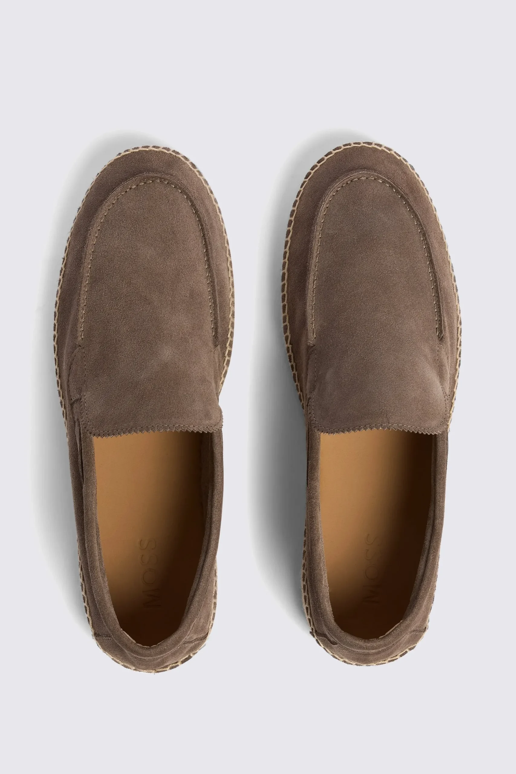 Taupe Suede Espadrille