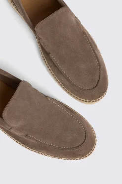 Taupe Suede Espadrille