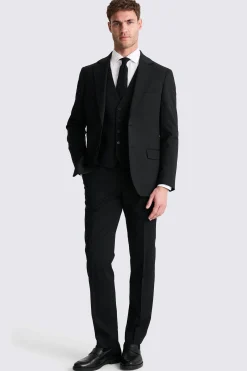 Ted Baker Tailored Fit Black Twill Suit