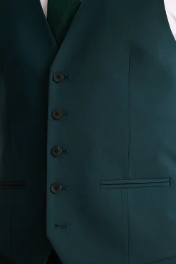 Ted Baker Tailored Fit Green Waistcoat