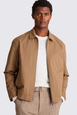 Tobacco Harrington Jacket