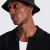 Water Repellent Black Bucket Hat